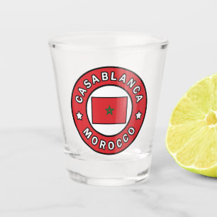 Casablanca Morocco Shot Glass