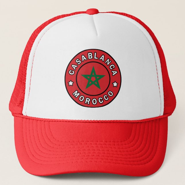 Casablanca Morocco Trucker Hat (Front)