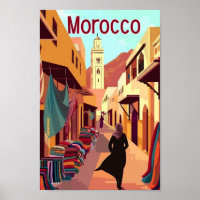 Casablanca Morocco Vintage Famous Travel Place
