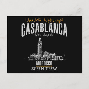 Casablanca Postcard