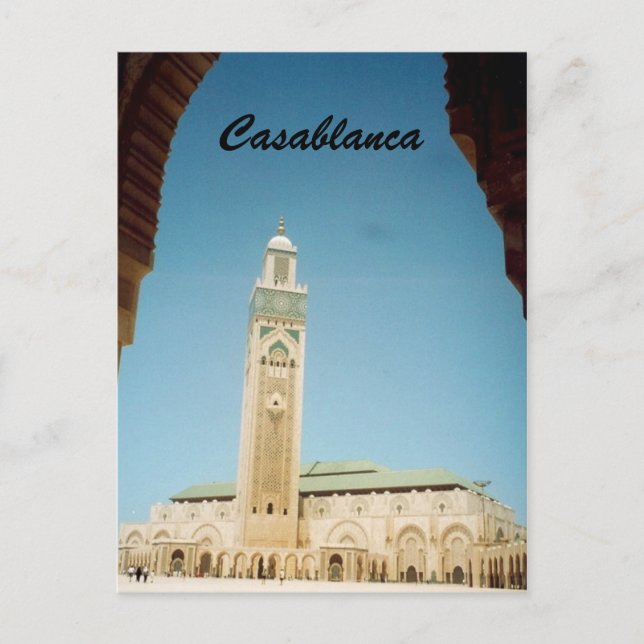 casablanca postcard (Front)