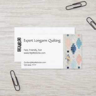 Casablanca Quilt Fully Customizable Biz Cards