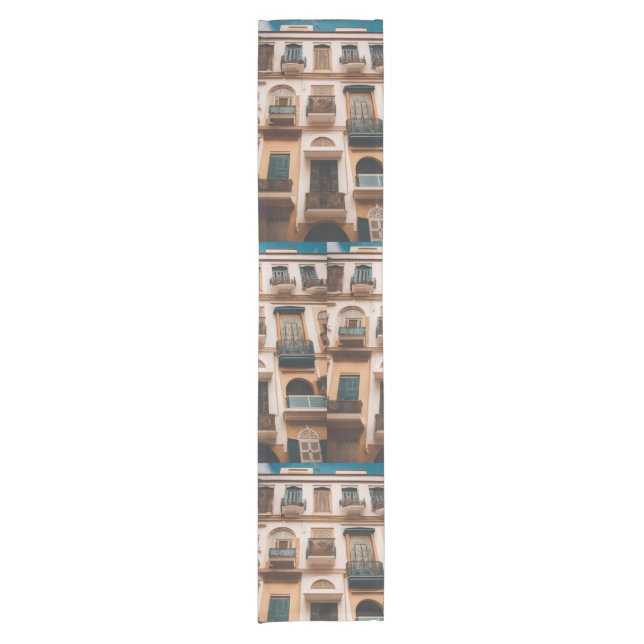 Casablanca Scene Short Table Runner (Front)