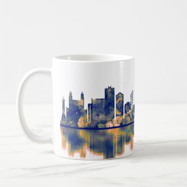 Casablanca Skyline Coffee Mug (Left)