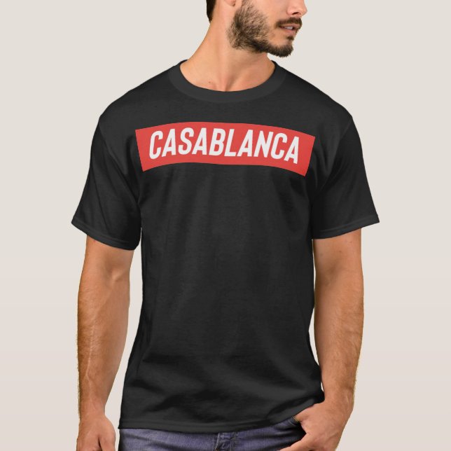 Casablanca Tennis Club association symbol  T-Shirt (Front)