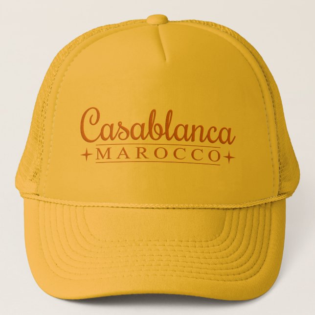 Casablanca trucker hats (Front)