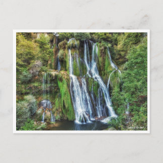 Casacade de Glandieu Postcard