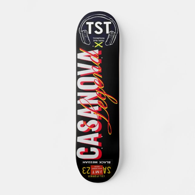 CASANOVA LEGEND Skateboard (Front)