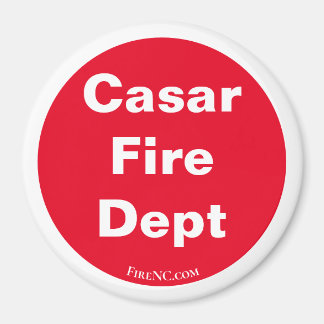 Casar NC Fire Dept Fridge Magnet