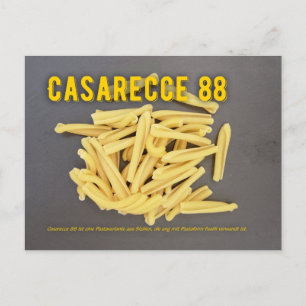 Casarecce 88 Italian restaurant recipe Postcard