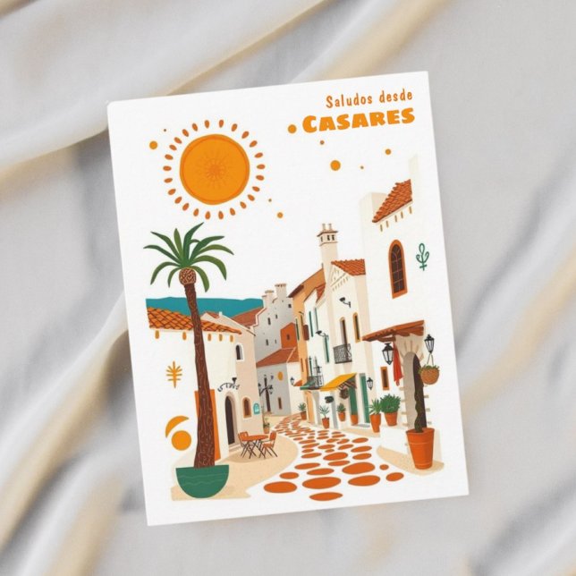 Casares spain holiday Málaga Postcard (Creator Uploaded)