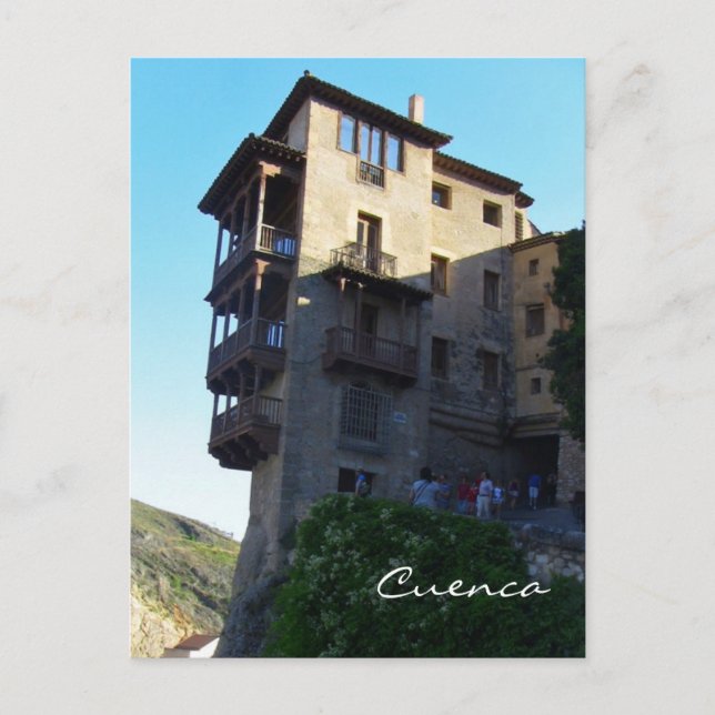 "Casas Colgadas" Cuenca  Postcard (Front)