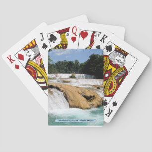 Cascadas de Agua Azul, Chiapas, Mexico Playing Cards