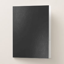 Cascade (Black)™ Pocket Folder