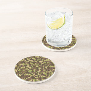 Cascade Camouflage   Coaster