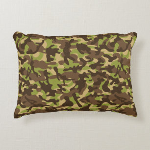 Cascade Camouflage  Decorative Cushion