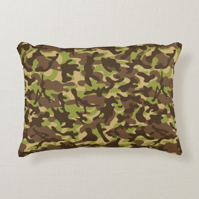 Cascade Camouflage  Decorative Cushion (Front)