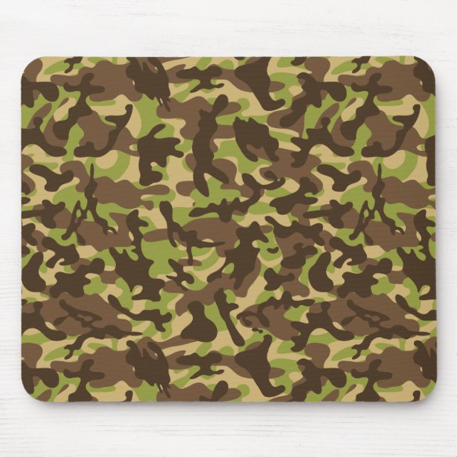 Cascade Camouflage  Mouse Mat (Front)