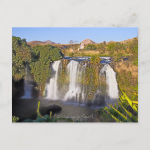 Cascade d'Ampefy, Madagascar Postcard