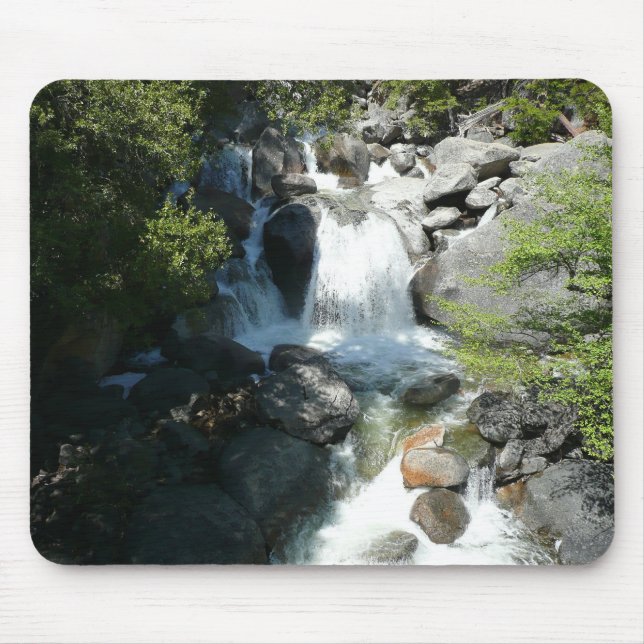 Cascade Falls at Yosemite National Park Mouse Mat (Front)