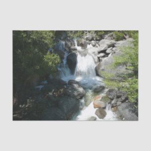 Cascade Falls at Yosemite National Park Tissue Paper