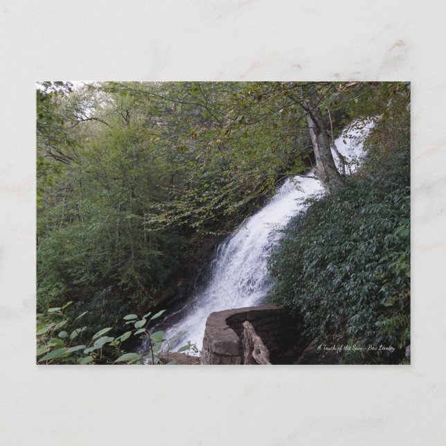 Cascade Falls, Blue Ridge Mountains Postcard (Front)