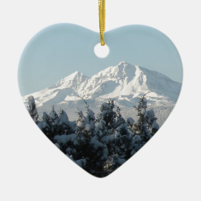 Cascade Holiday Heart Ornament (Front)