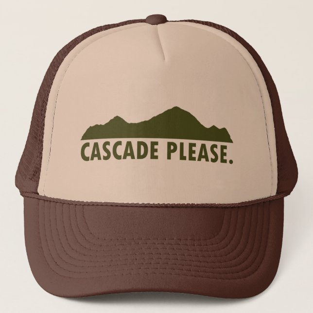 Cascade Idaho Please Trucker Hat (Front)