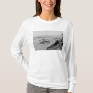 Cascade Locks on the Columbia River Photograph T-Shirt