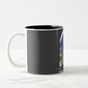 Cascade Pass Trail - North Cascades National Park Two-Tone Coffee Mug