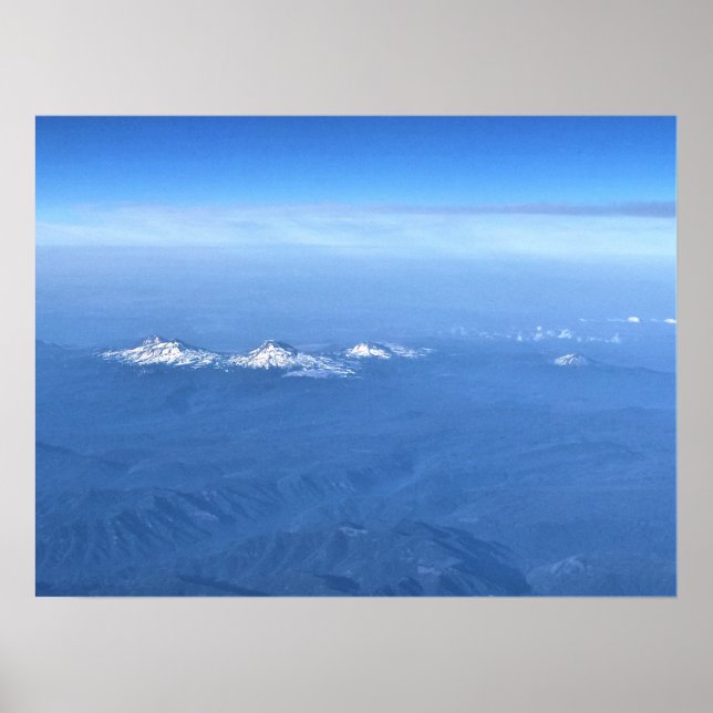 Cascade Range, Central Oregon Poster (Front)