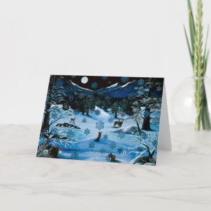 Cascade Snowflake Notecards