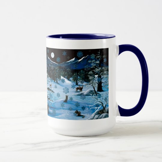 Cascade Snowflake Travel Mug