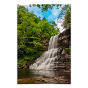 Cascades Waterfall in Virginia Photo Print