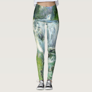 Cascades Waterfall (J.H. Twachtman) Leggings