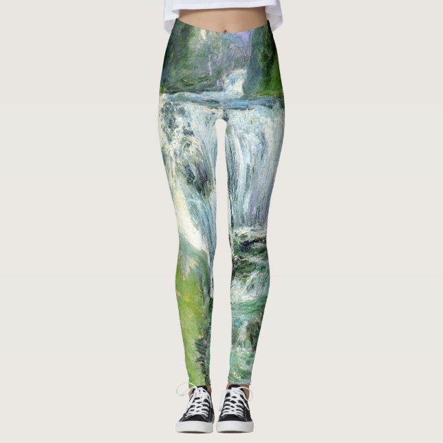 Cascades Waterfall (J.H. Twachtman) Leggings (Front)