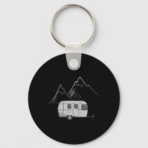 Cascadian Designs Women's Airstream Camping Traile Key Ring