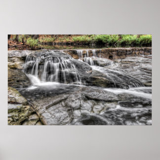 Cascading Creek - Austin, Texas Poster