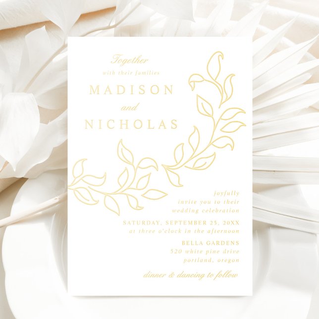 Cascading Leaves Wedding Gold (Creator Uploaded)