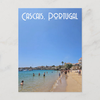 Cascais Beach, Portugal Postcard