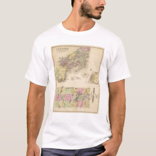 Casco Bay Map T-Shirt