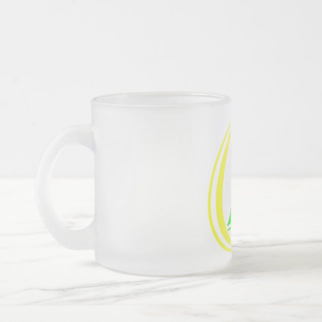 Case Achieved  Frosted Glass Coffee Mug (Left)