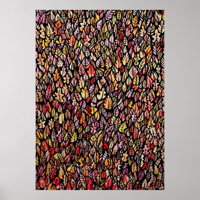 Case Autumn Leaves Poster (Front)