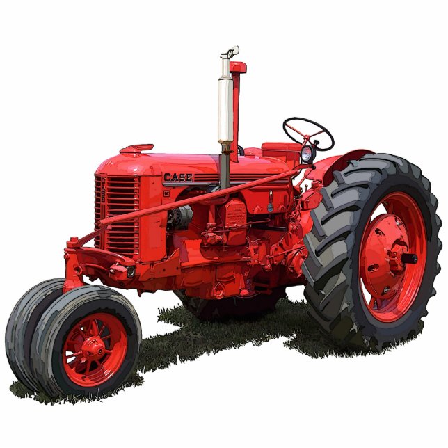 Case DC Standing Photo Sculpture (Front)