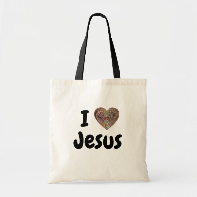 Case I love Jesus. Tote Bag (Front)