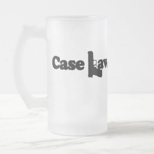 Case Law Beer Mug