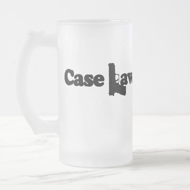 Case Law Beer Mug (Left)