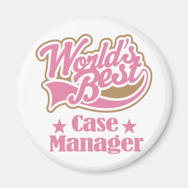 Case Manager Gift Magnet (Front)