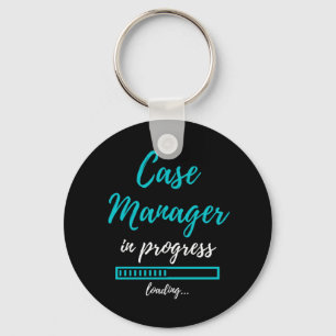 Case Manager In Progress Key Ring