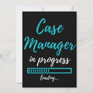 Case Manager In Progress Thank You Card